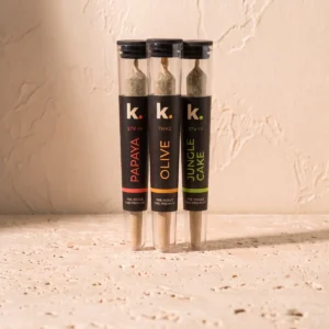 Pack 3 Pré-rolls · Papaya · Olive · Jungle Cake