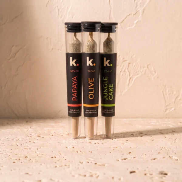 Pack 3 Pré-rolls · Papaya · Olive · Jungle Cake